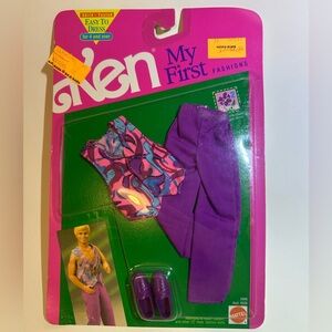 Vintage Mattel My First Ken (Barbie) Fashion Outfit NWT original Package #4676